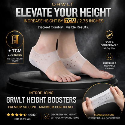 GRWLT™ Height Boosters (Universal Size)